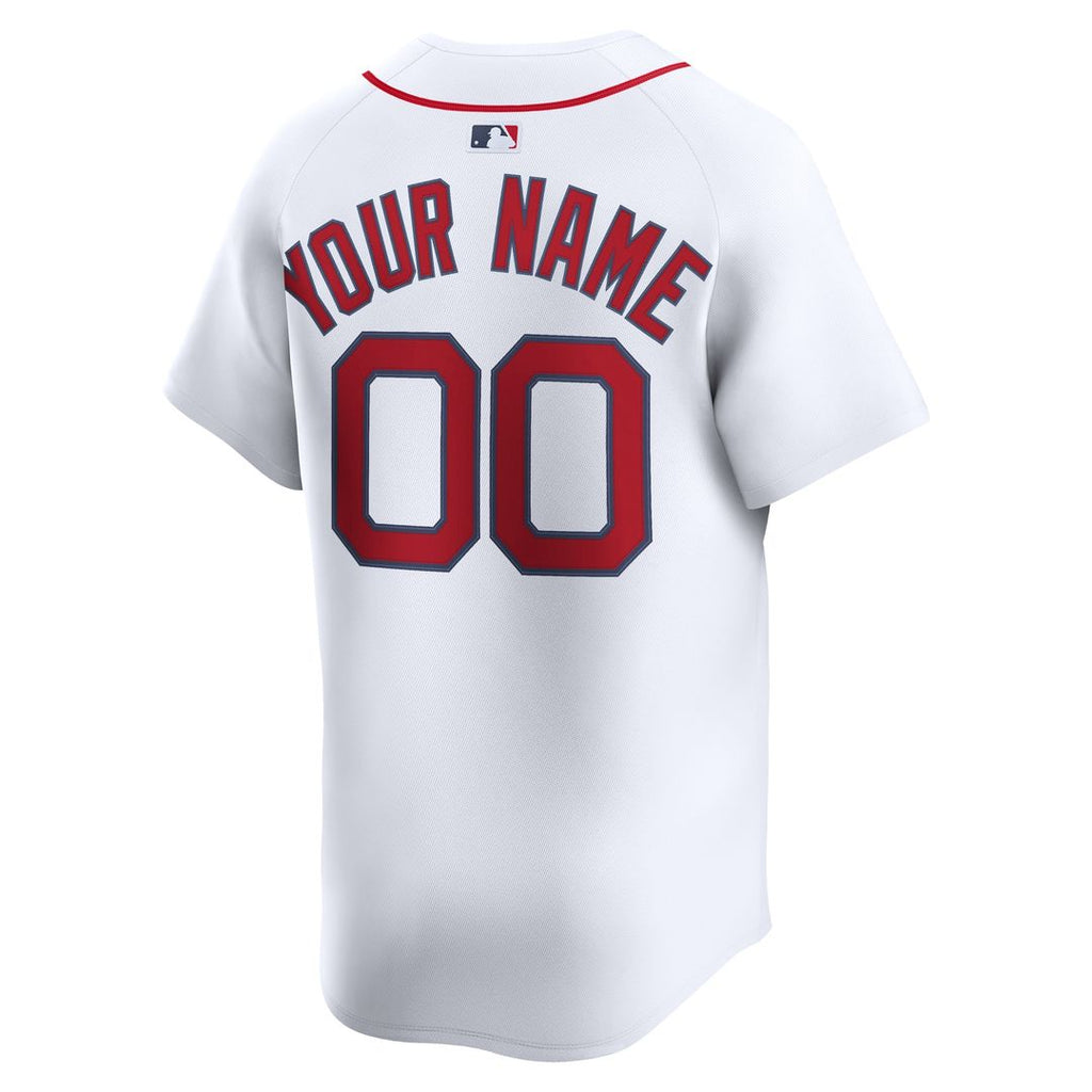 Boston Red Sox Nike Home Limited Custom Jersey - White